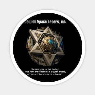 Jewish Space Lasers v4 Magnet